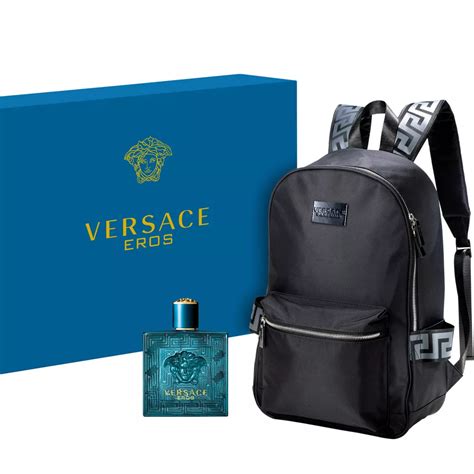 versace eros with backpack|versace backpack gift with purchase.